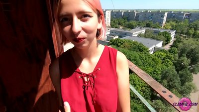 Myfyriwr Synhwyrol Sugno Dieithryn yn yr Outback - Cum Ar Ei Wyneb